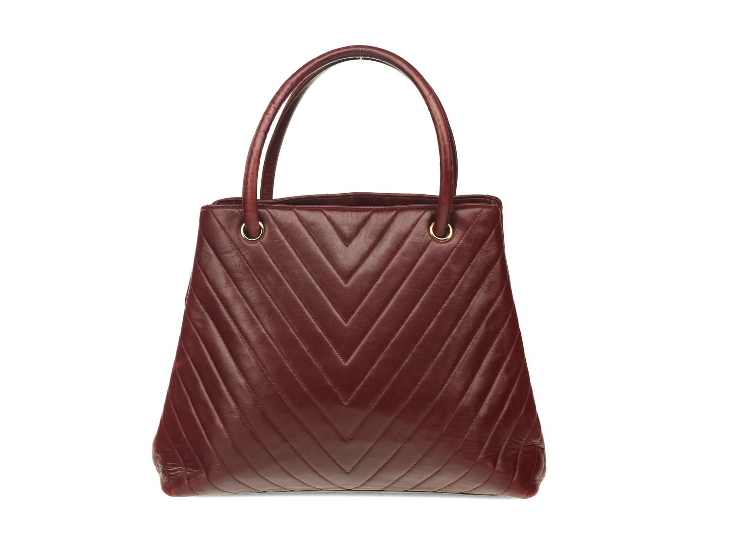Chanel Chevron Tote