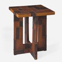 American School Art Deco Table, USA, circa 1925