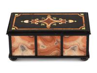 An Italian Pietra Dura Table Casket