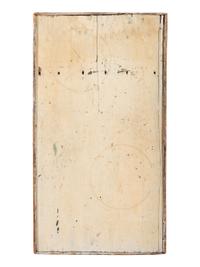 Two Black Painted Pine Game Boards