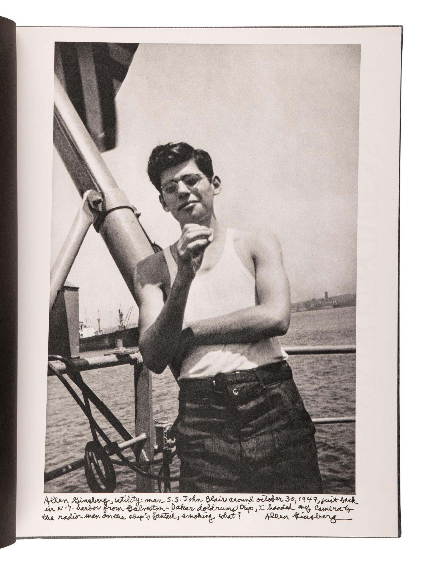 GINSBERG, Allen (1926-1997). Photographs . Altadena, CA: Twelvetrees Press, 1990.