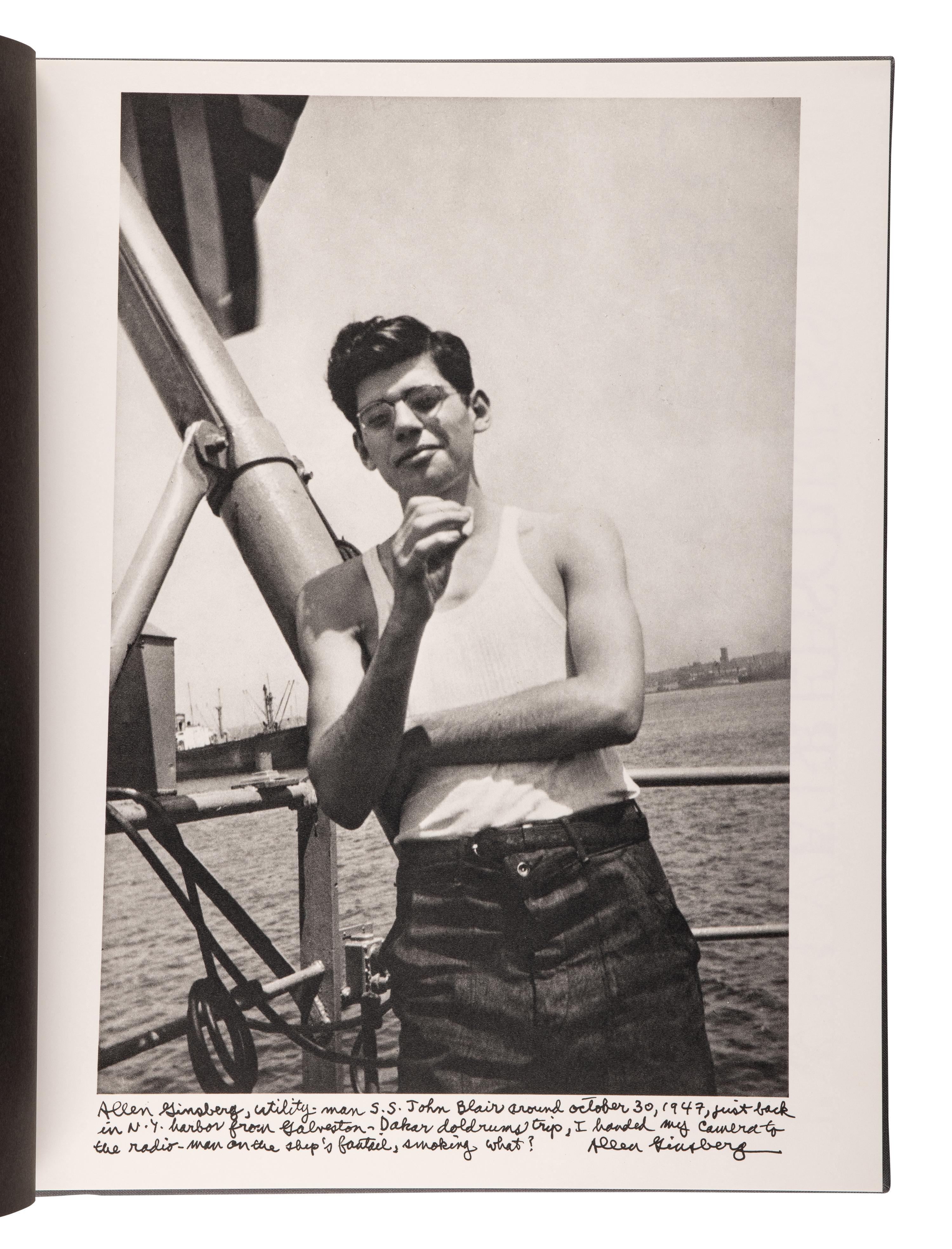 GINSBERG, Allen (1926-1997). Photographs . Altadena, CA: Twelvetrees Press, 1990.
