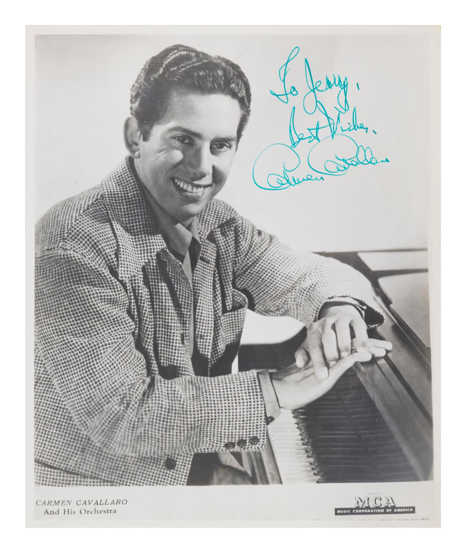 [20TH-CENTURY CONDUCTORS, COMPOSERS, AND MUSICIANS]. A group of 6 photographs or photographic postcards of conductors, composers, and musicians from the 20th century, most signed and inscribed, comprising images of: