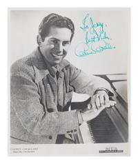 [20TH-CENTURY CONDUCTORS, COMPOSERS, AND MUSICIANS]. A group of 6 photographs or photographic postcards of conductors, composers, and musicians from the 20th century, most signed and inscribed, comprising images of: