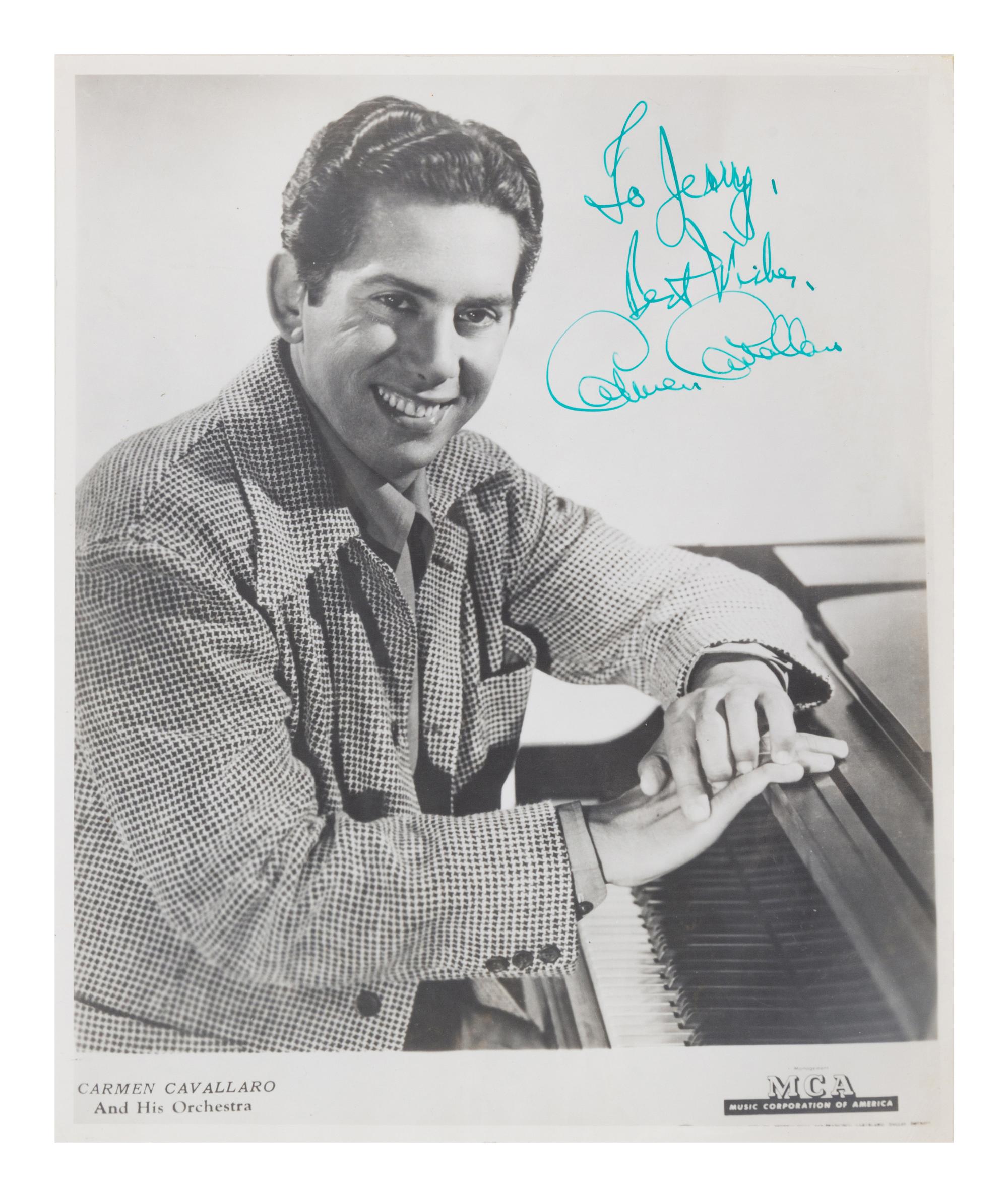 [20TH-CENTURY CONDUCTORS, COMPOSERS, AND MUSICIANS]. A group of 6 photographs or photographic postcards of conductors, composers, and musicians from the 20th century, most signed and inscribed, comprising images of:
