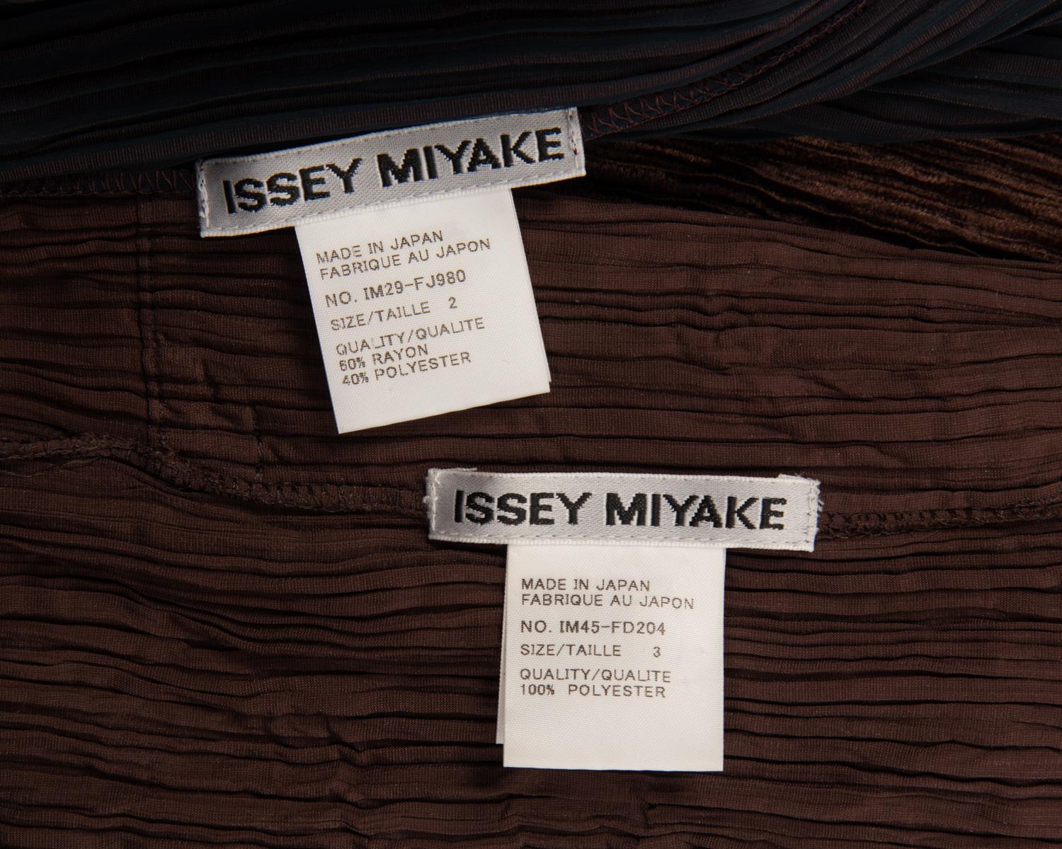 Two Issey Miyake Ensembles, 2000s