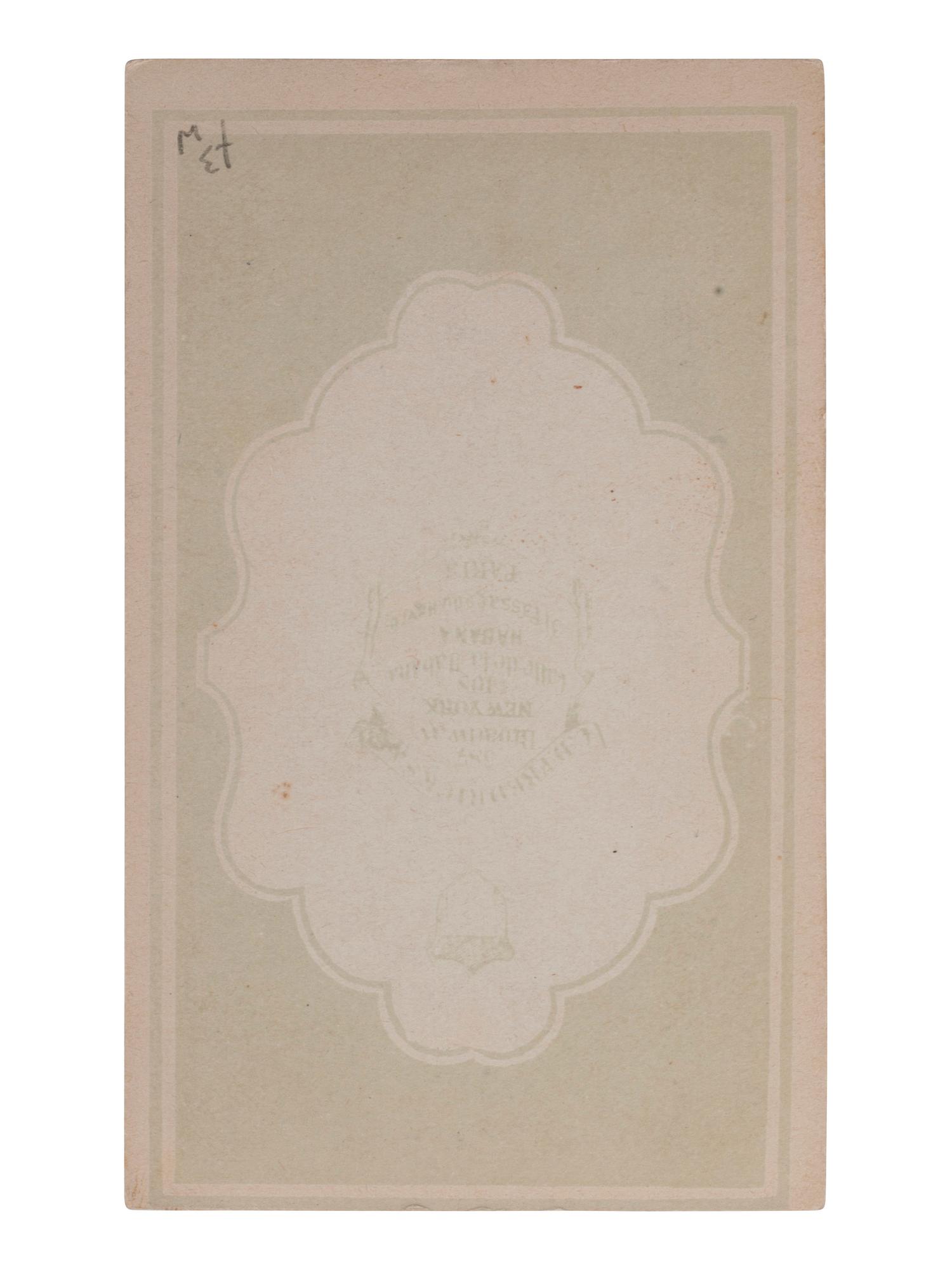 [CIVIL WAR]. FREDRICKS, C.D., photographer. Autographed CDV of Philip Henry Sheridan. New York, n.d.