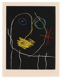 Joan Miró (Spanish, 1893–1983) — Le Prophète la Nuit , 1965