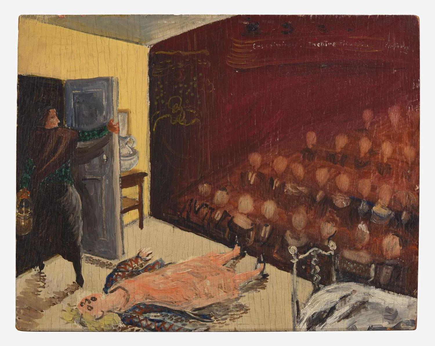 Per Lasson Krohg (Norwegian, 1889-1965) - Theater Stage