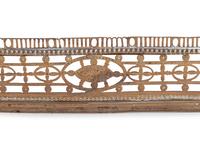 A Group of Federal Brass and Iron Fireplace Articles
