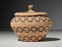 Mono Lidded Basket