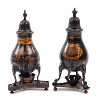 Two Dutch Tôle Kettles
