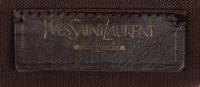 Yves Saint Laurent Rive Gauche, Tan Patent Majorelle Bag