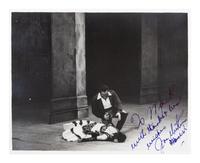[20TH-CENTURY OPERA SINGERS]. A group of 6 photographs of opera singers from the 1950s-1960s, most signed, comprising images of: