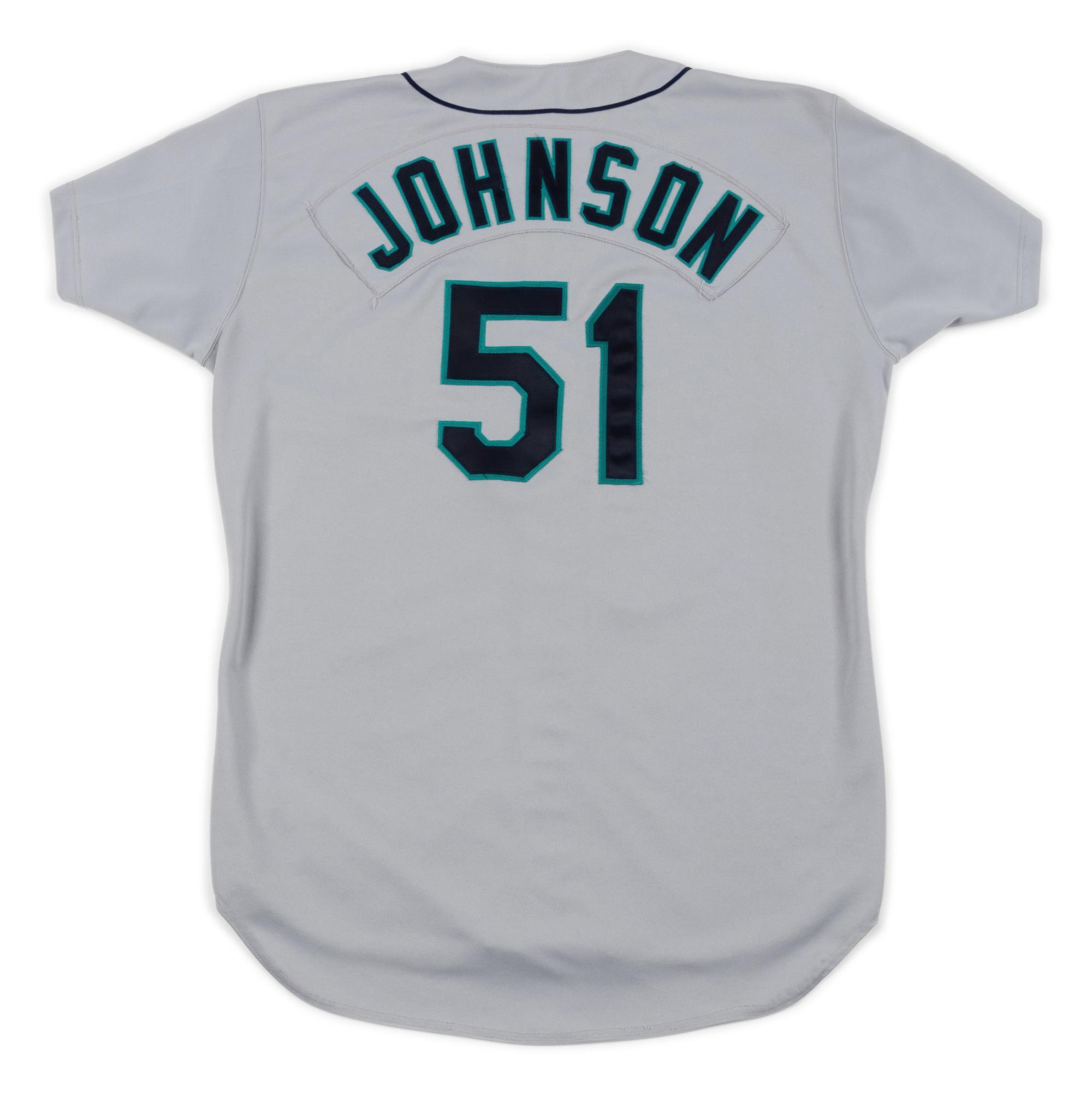 A 1995 Randy Johnson Seattle Mariners Game Used / Issued Jersey,