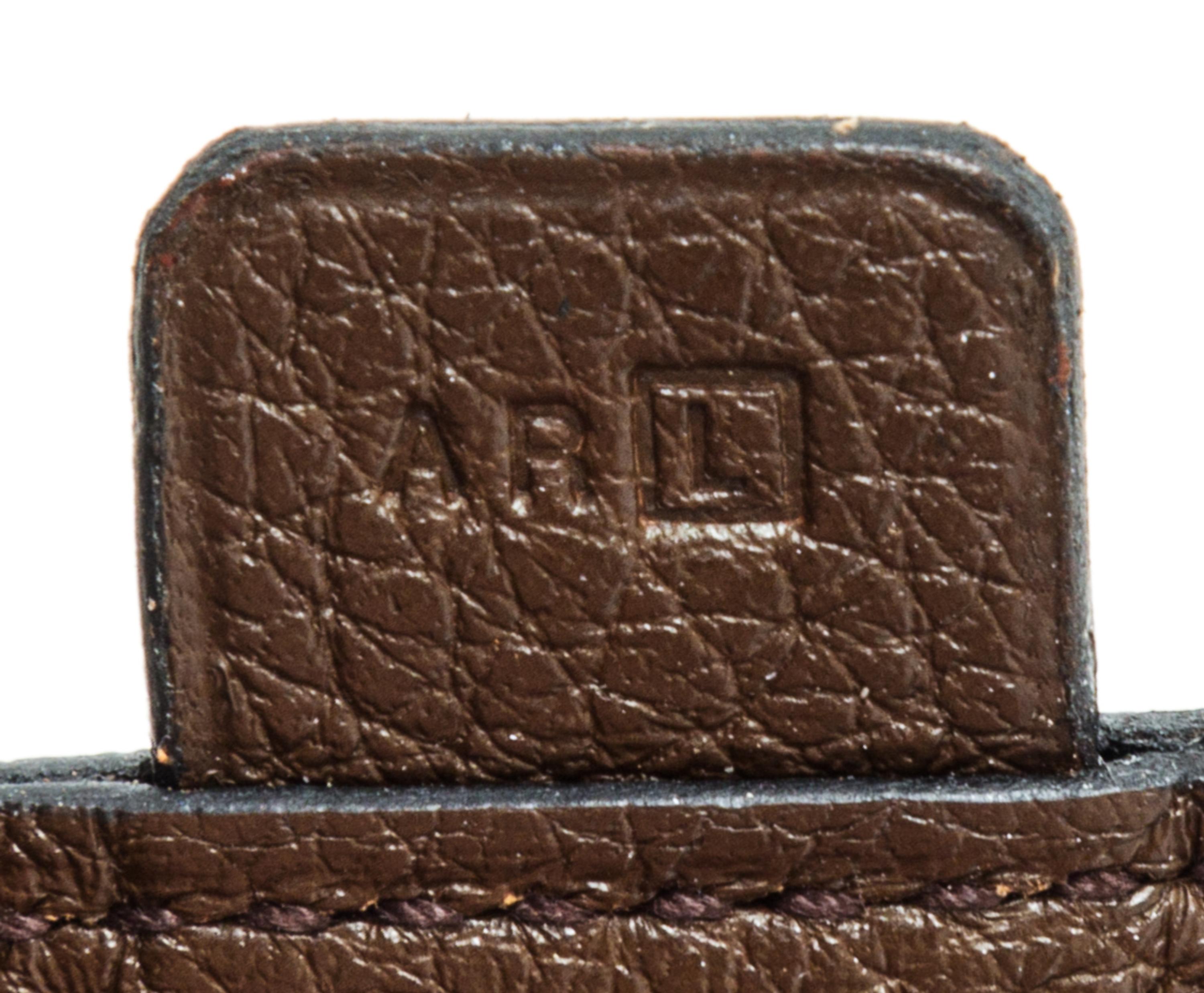 An Hermes Noisette Good News PM Handbag, 11" x 10" x 5".