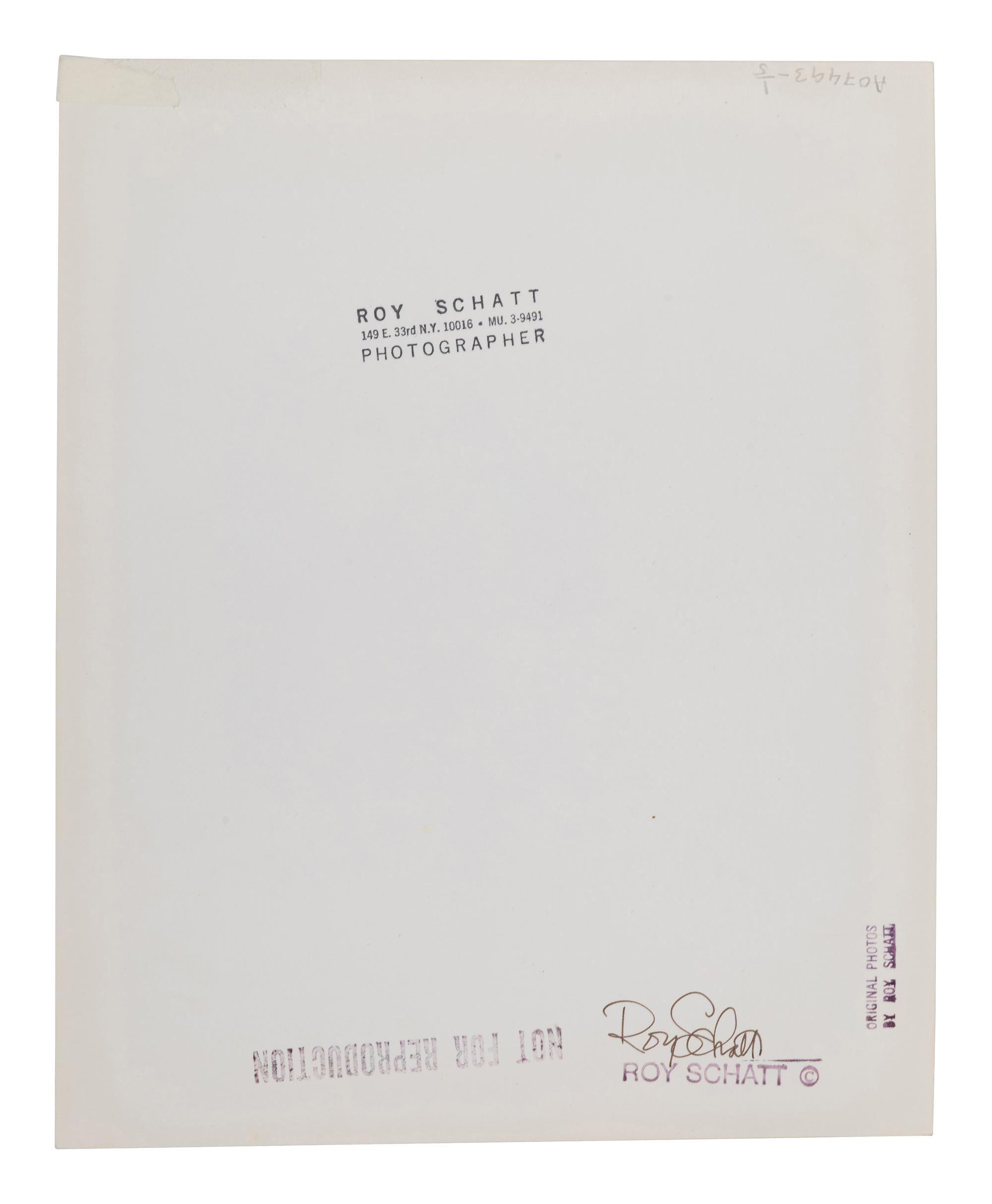 Roy Schatt (1919-2002) Malcolm X, 1964