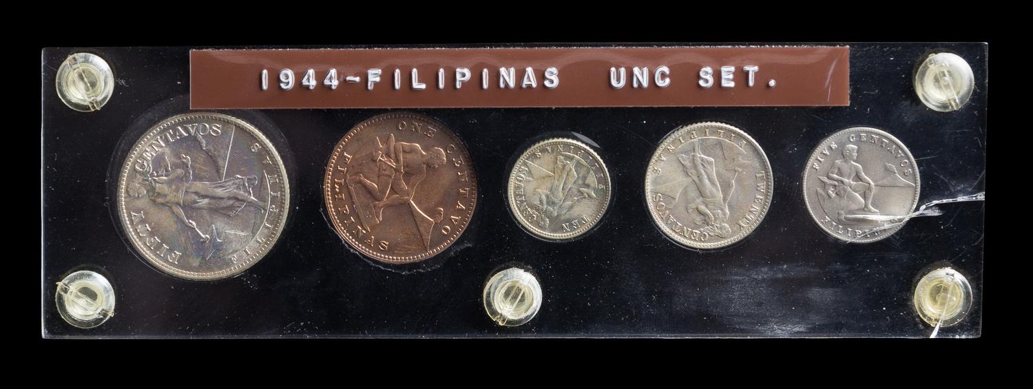 A Philippine Islands 1944 5-Coin Uncirculated Set