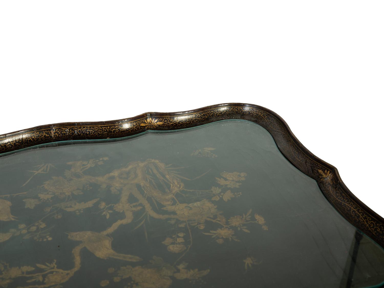 A Louis XVI Style Parquetry Side Table — 19TH CENTURY