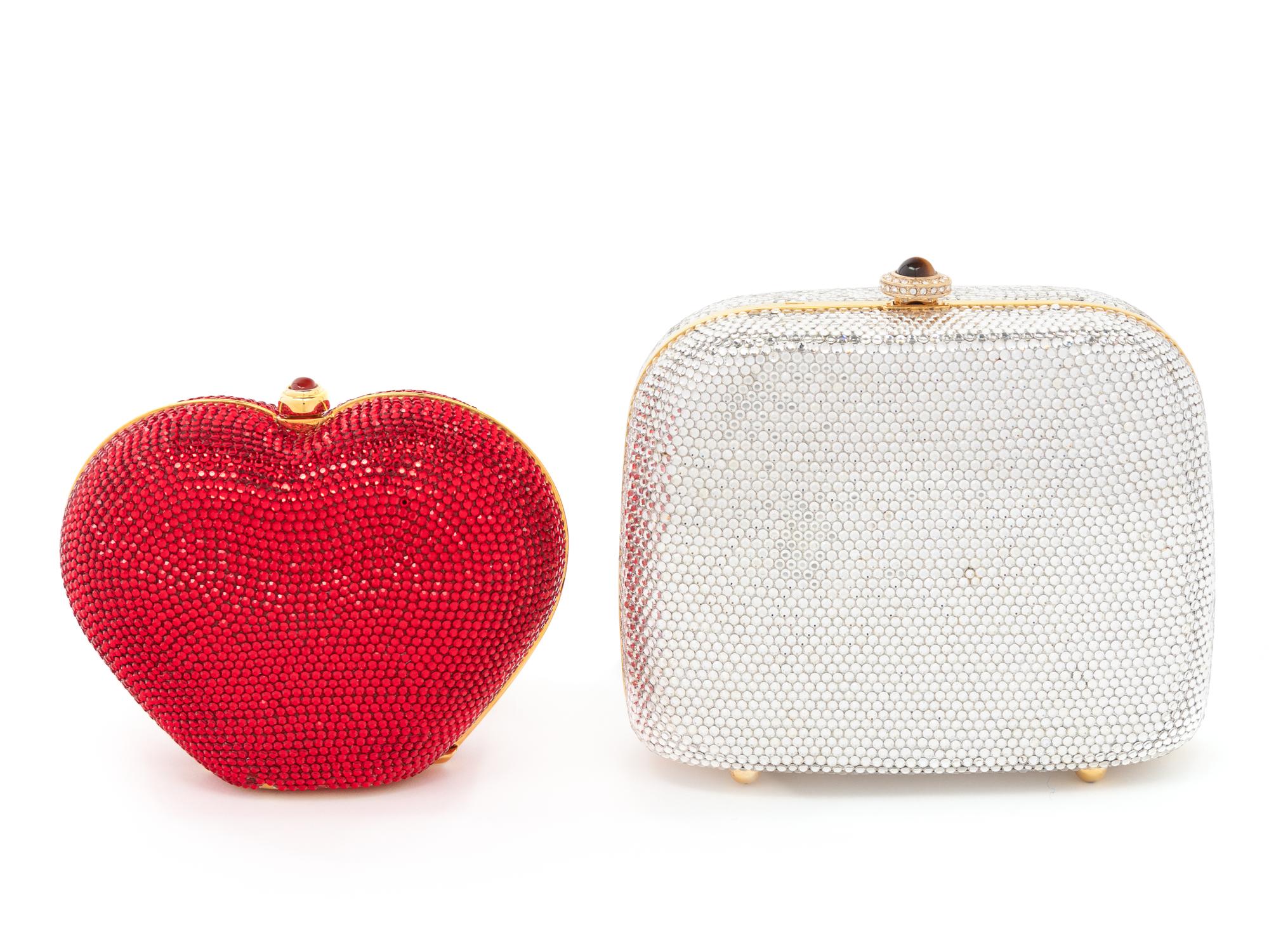 Two Judith Leiber Minaudières