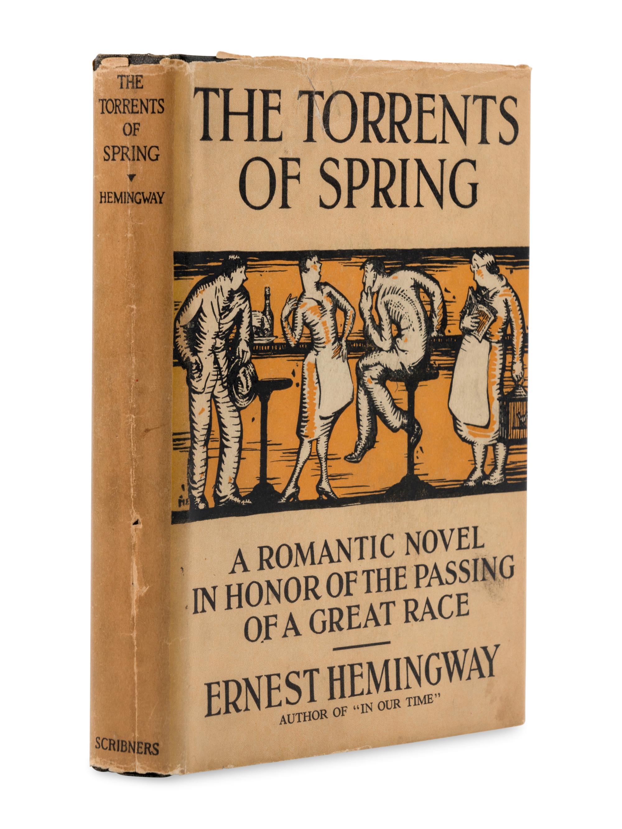 HEMINGWAY, Ernest (1899-1961). The Torrents of Spring . New York: Scribner's, 1926.