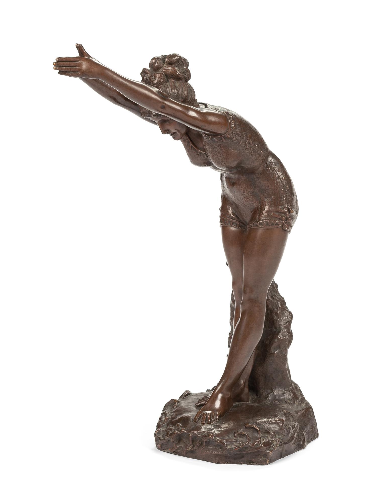 After Odoardo Tabacchi, (Italian, 19th Century), Diver