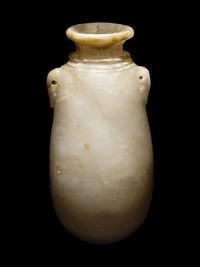 An Egyptian Alabaster Alabastron