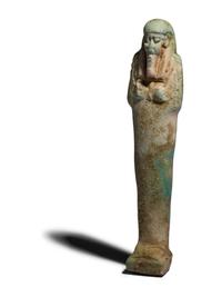 An Egyptian Faience Ushabti