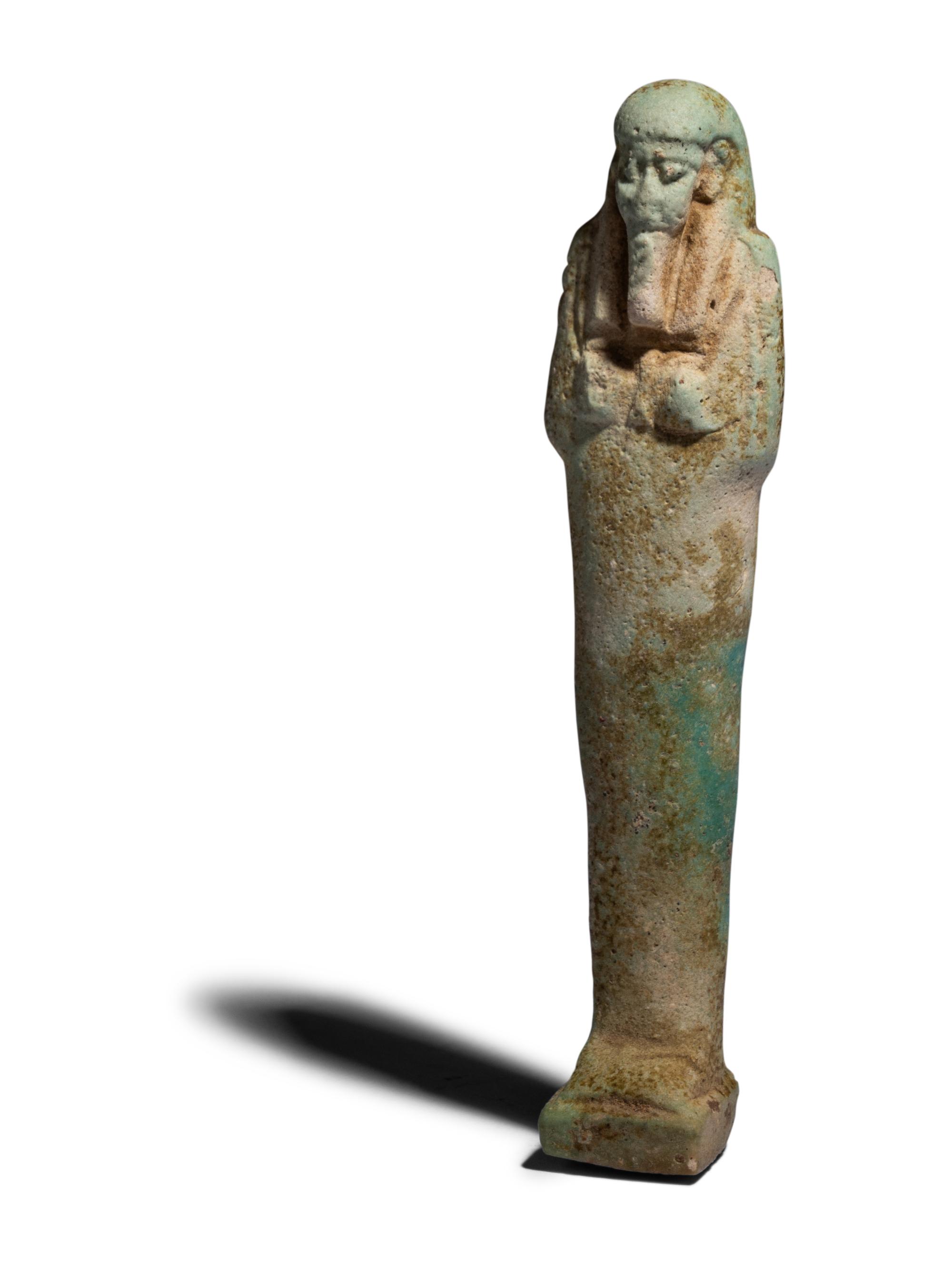 An Egyptian Faience Ushabti