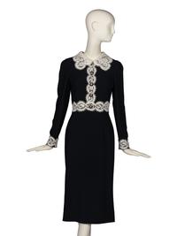 Dolce & Gabbana Lace Trimmed Dress