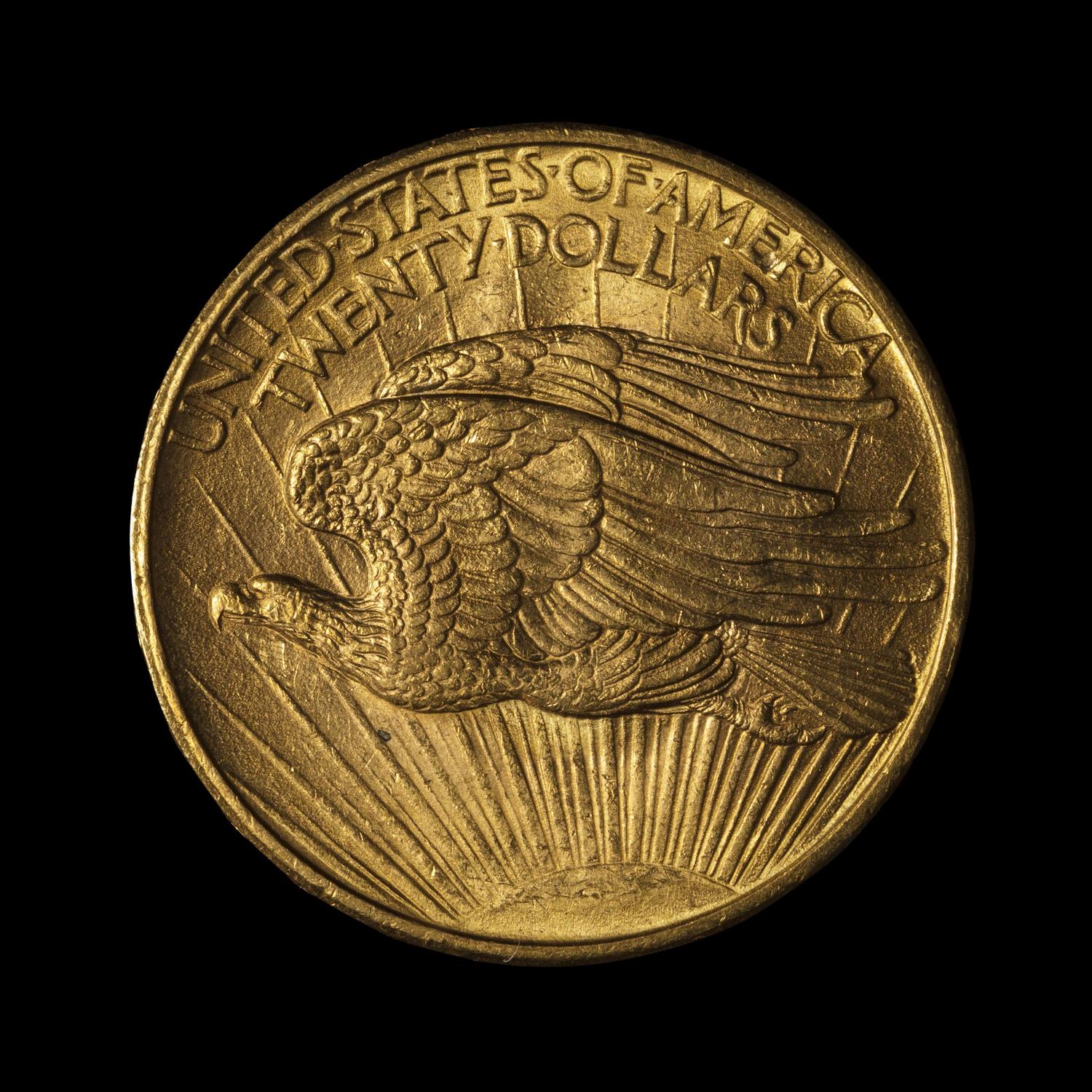 A 1908 St. Gaudens $20 Gold Coin