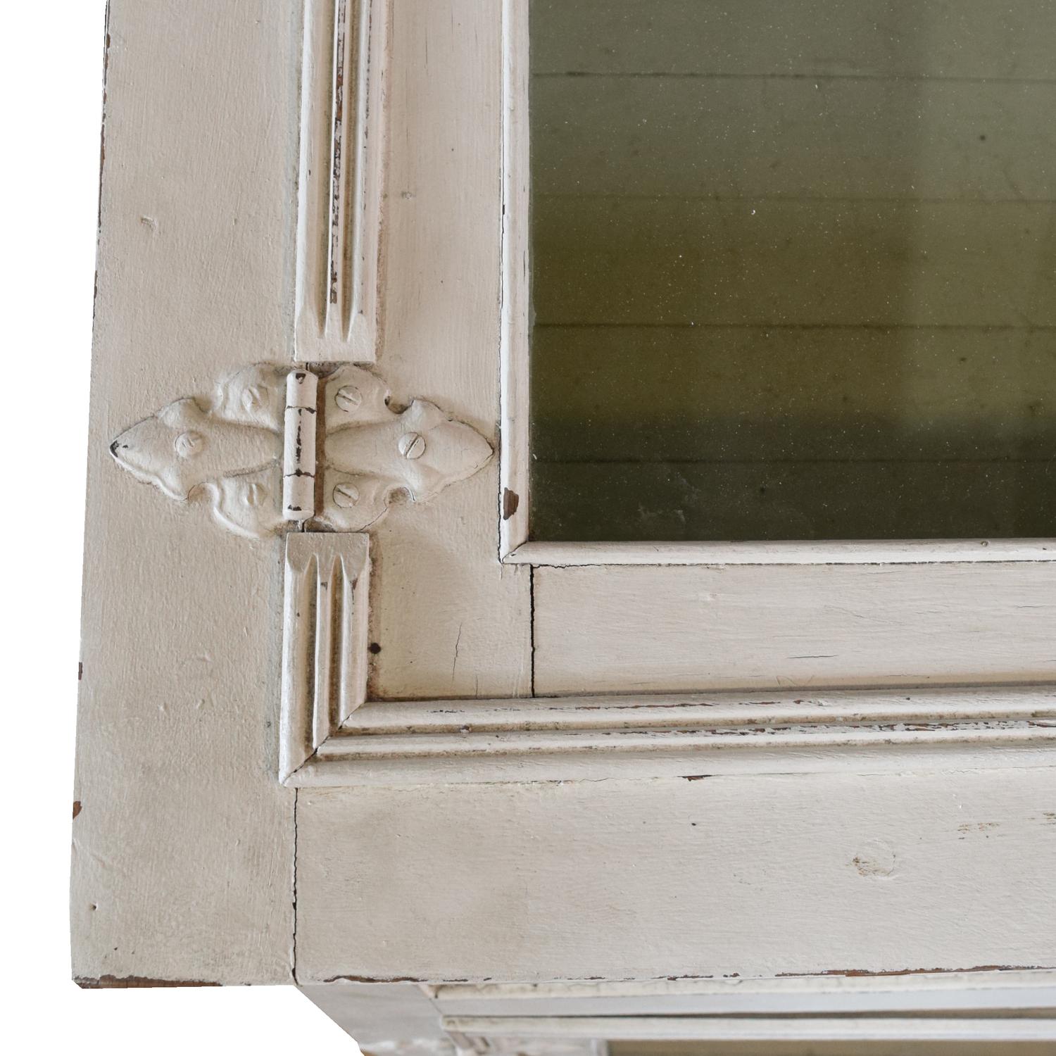 A Wood and Glass Display Cabinet 27.5" W x 27.5" D x 13.5" H — United States, Early 20th Century