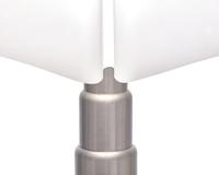 Pipistrello Table Lamp, c. 1965 Martinelli Luce, Italy