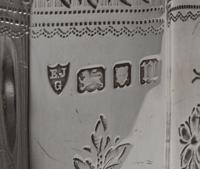 A George V Silver Tea and Coffee Service, Ellis Jacob Greenberg, London, 1928, comprising a teapot, a coffee pot, a creamer, a covered