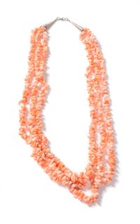 Three Southwestern Necklaces Length of fetish approximately 13 inches