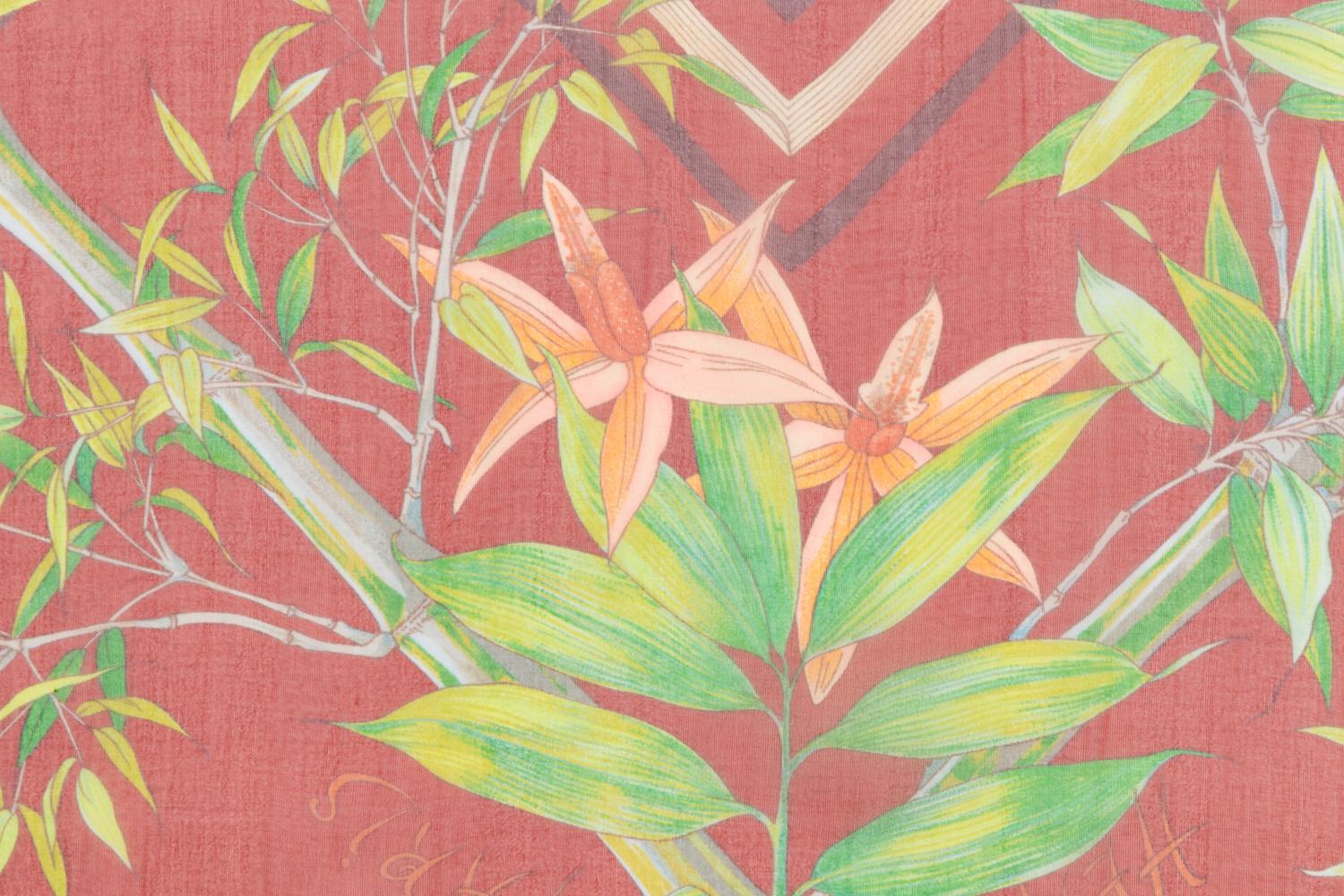 Three Hermès 90cm Silk Chiffon Scarves
