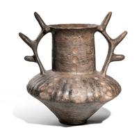 An Italic Impasto Amphora with Spiked Handles