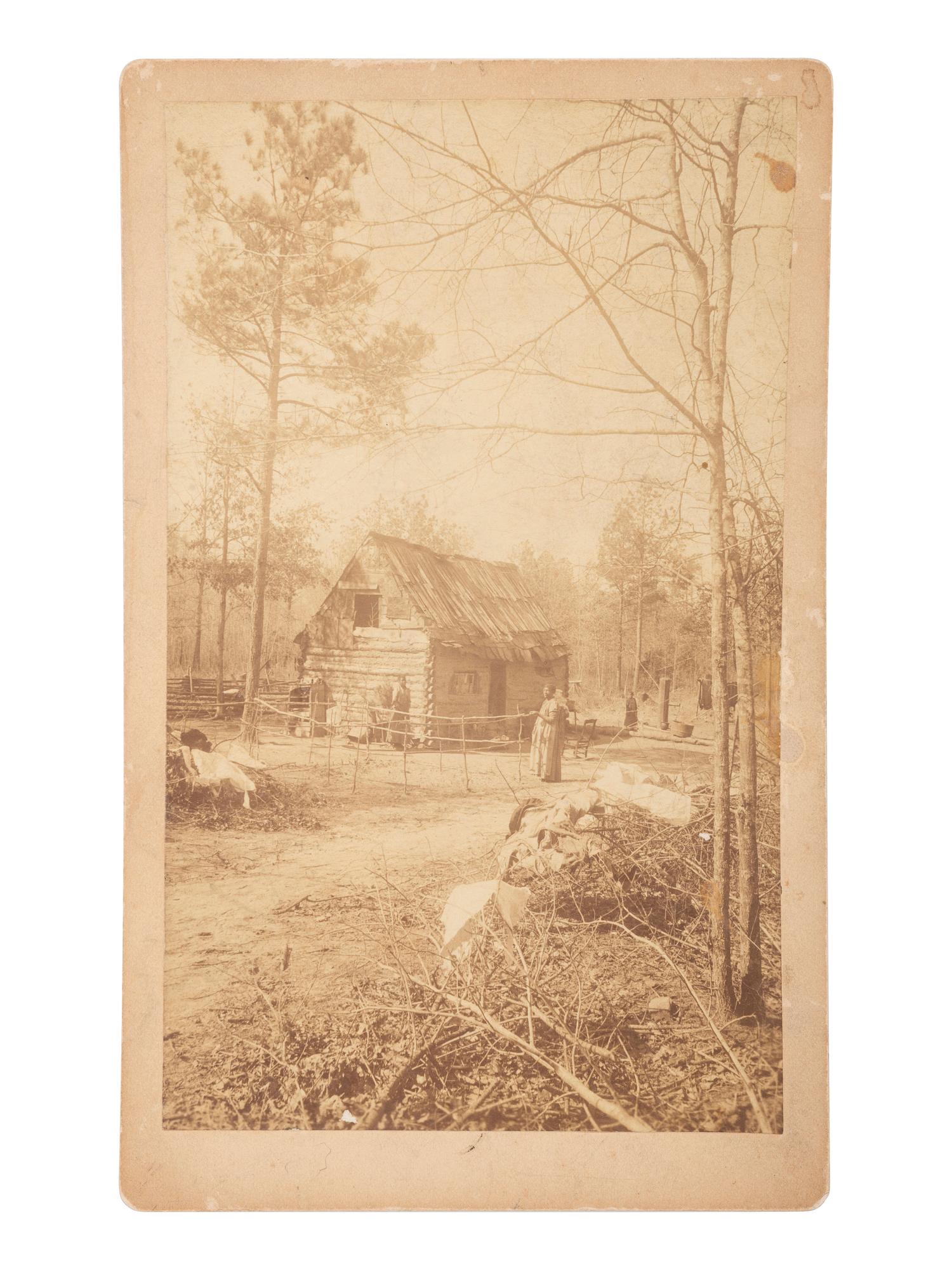 [EARLY PHOTOGRAPHY]. COOK, George S. and BAULCH, William, photographers. A group of 2 photographs featuring African American subjects in Virginia.