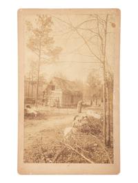 [EARLY PHOTOGRAPHY]. COOK, George S. and BAULCH, William, photographers. A group of 2 photographs featuring African American subjects in Virginia.