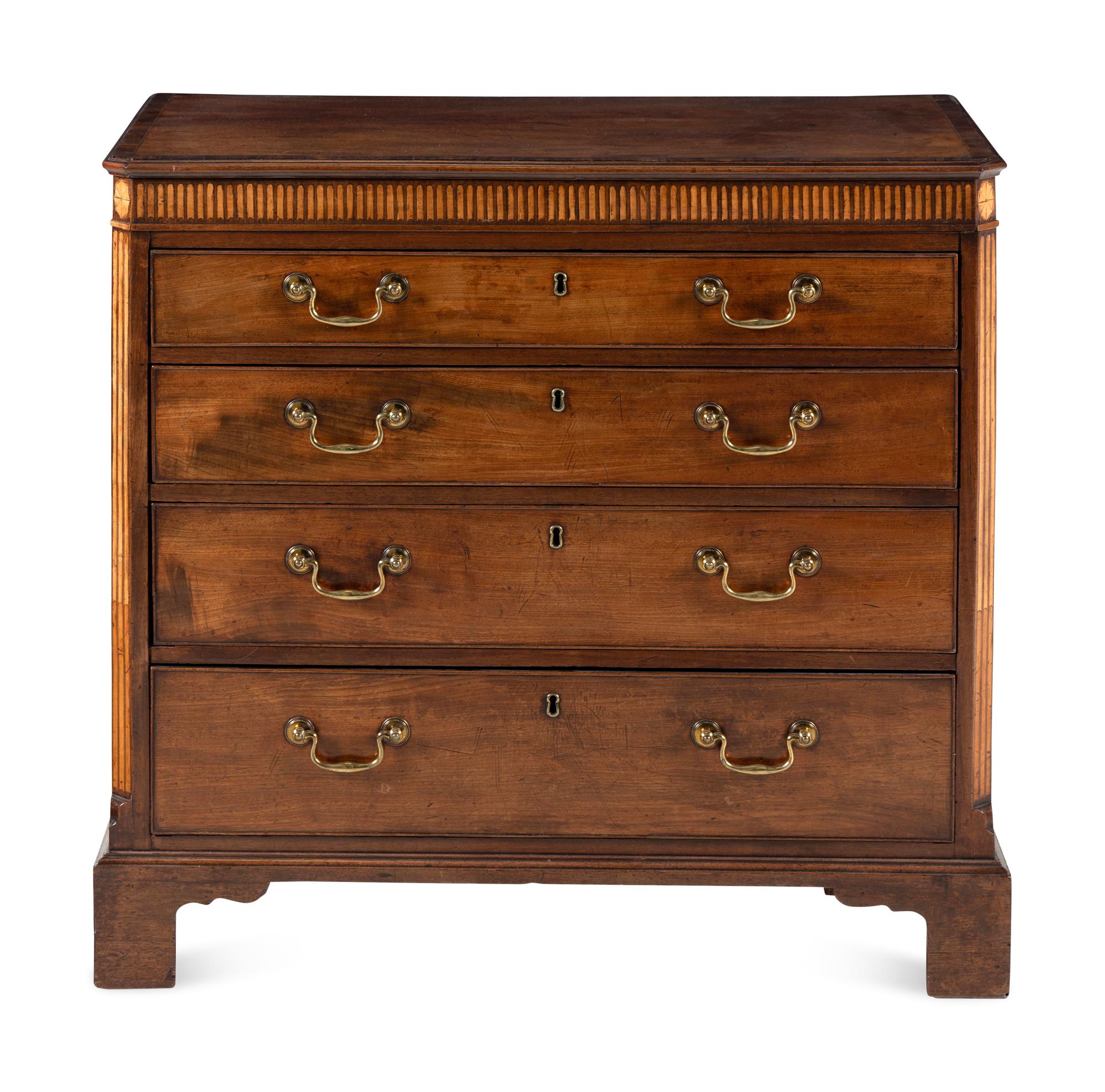 A George III Mahogany Chest of Drawers