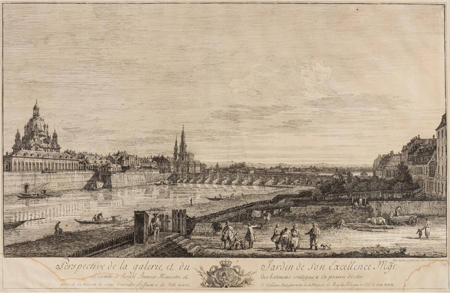 Perspective de la galerie et du Jardin de son Excellence Monseigneur le Comte de Brühl