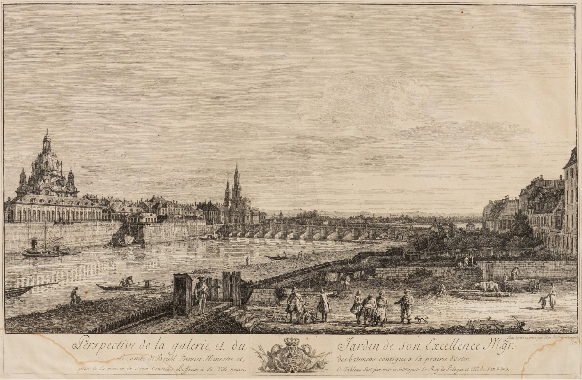 Perspective de la galerie et du Jardin de son Excellence Monseigneur le Comte de Brühl