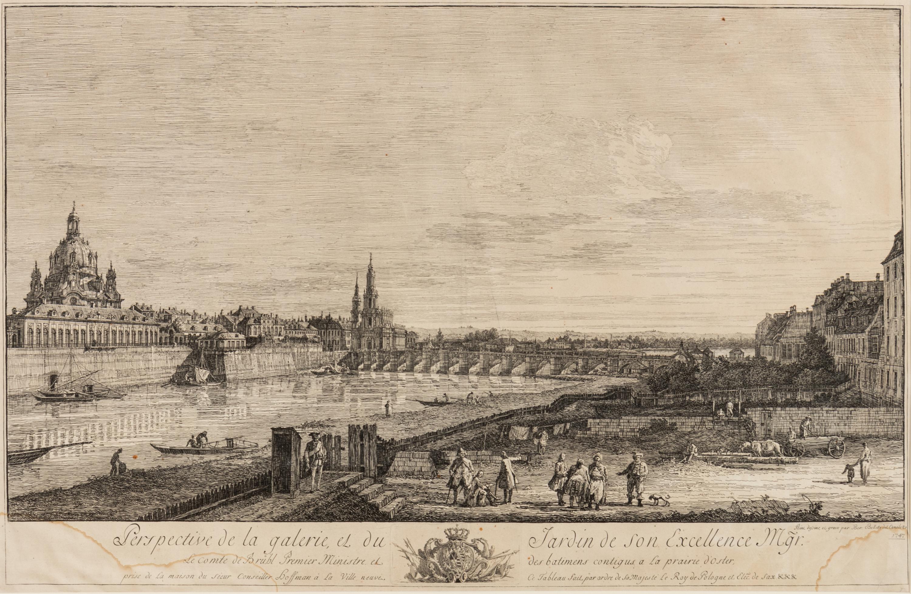 Perspective de la galerie et du Jardin de son Excellence Monseigneur le Comte de Brühl
