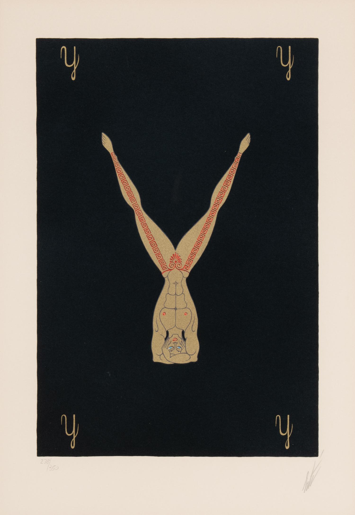 Romain de Tirtoff (called Erté) (Russian/French, 1892-1990) — Letters Y and Z