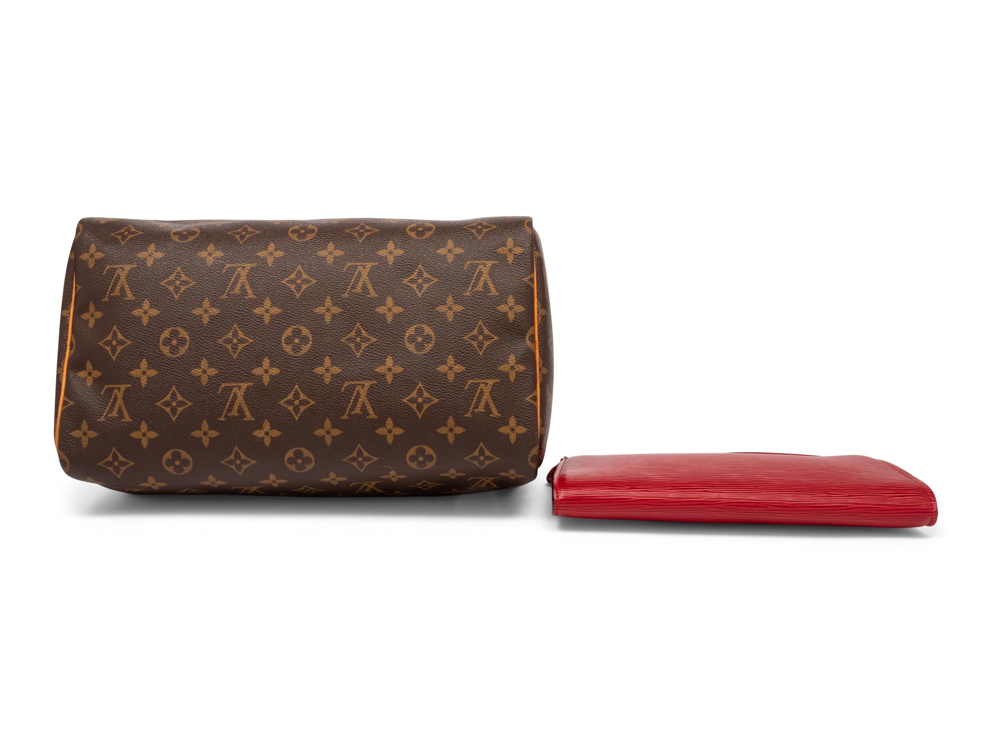 Louis Vuitton Speedy 30 and Zip Pochette, 2003-01