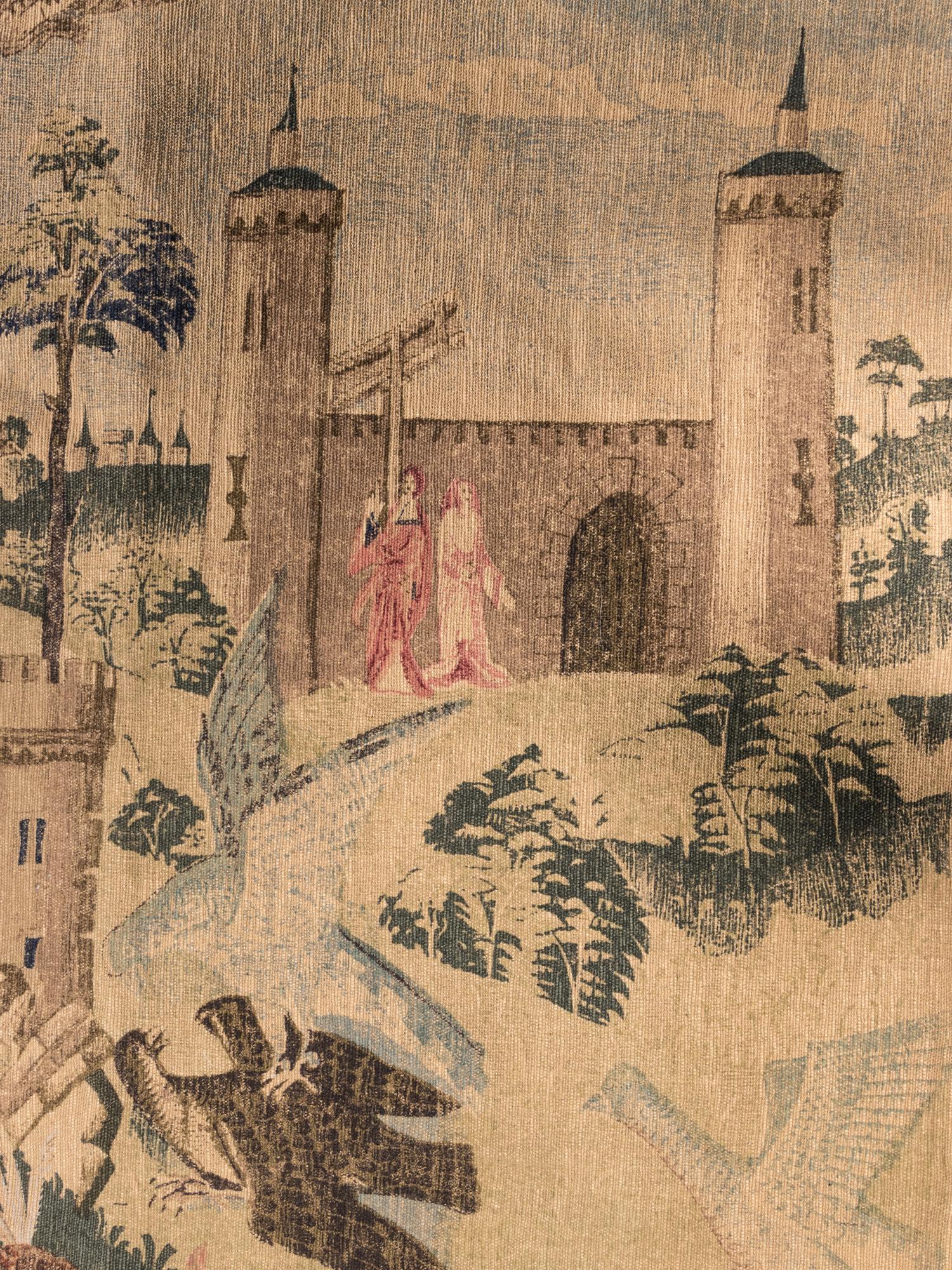 A French Printed Tapestry