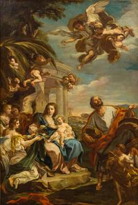 Attributed to Bartholomaus Altomonte, (Austrian, 1702–1779), The Return of the Flight to Egypt
