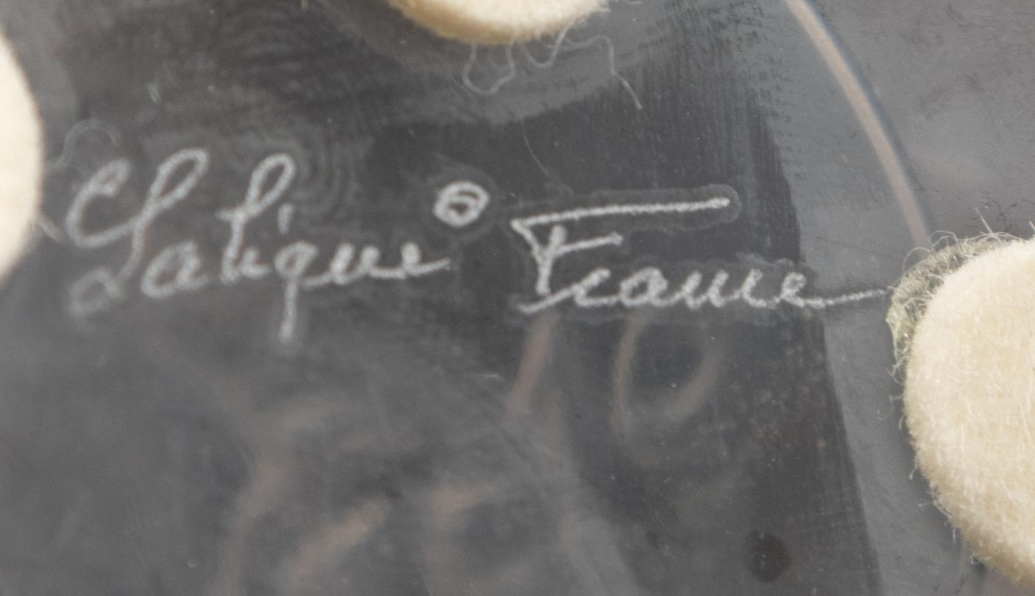 A Lalique Bougainvillier Vase