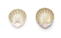 A Set of Twelve American Silver Shell-Form Nut Dishes — Gorham Mfg. Co., Providence, RI, 20th Century