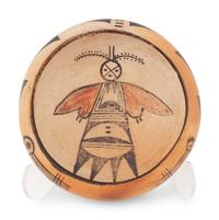Pottery Bowl, with Butterfly